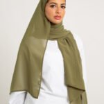 طرحة ليزر زيتي فاتح