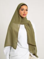 طرحة ليزر زيتي فاتح