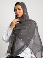 طرحه بوال طبقة القلوب رمادي