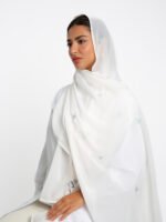 ⁦طرحة الزهرة الناعمة ليزر سكري⁩ - الصورة ⁦2⁩