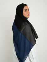 ⁦طرحة ليزر نصفين درجات الأسود⁩ - الصورة ⁦3⁩