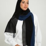 طرحة ليزر نصفين درجات الأسود