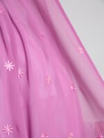 ⁦طرحة الورود الصغيرة ليزر ماجينتا⁩ - الصورة ⁦3⁩