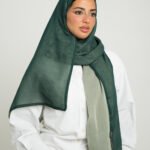 طرحة بوال وجهين درجات الأخضر