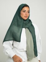 طرحة بوال وجهين درجات الأخضر