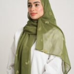 طرحه بوال طبقة أوراق الخريف زيتي