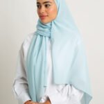 طرحة ليزر أزرق فاتح