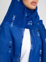 ⁦طرحة قمرية ليزر نيلي⁩ - الصورة ⁦3⁩