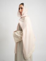 ⁦عباية بوهيمي بقصة عادية زهرة ركامة سكري⁩ - الصورة ⁦2⁩