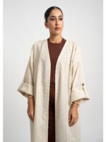 ⁦عباية بوهيمي بقصة عادية زهرة ركامة سكري⁩ - الصورة ⁦6⁩