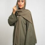 عباية بوهيمي بقصة عادية زهرة ركامة زيتي