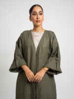 ⁦عباية بوهيمي بقصة عادية زهرة ركامة زيتي⁩ - الصورة ⁦7⁩