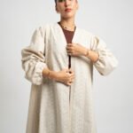 عباية نص كلوش أغصان ركامة سكري