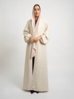 ⁦عباية نص كلوش أغصان ركامة سكري⁩ - الصورة ⁦3⁩