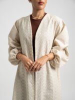 ⁦عباية نص كلوش أغصان ركامة سكري⁩ - الصورة ⁦5⁩