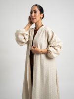 ⁦عباية نص كلوش أغصان ركامة سكري⁩ - الصورة ⁦7⁩