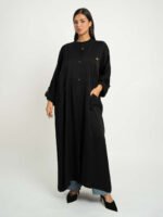 ⁦عباية هودي لس أسود توماس⁩ - الصورة ⁦2⁩