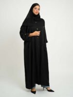 ⁦عباية هودي لس أسود توماس⁩ - الصورة ⁦7⁩