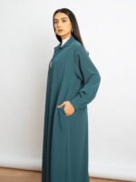 ⁦شيرت عباية بدون طرحة تيل فاتح⁩ - الصورة ⁦2⁩