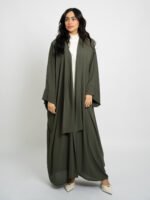 ⁦عباية فلوستايل زيتي⁩ - الصورة ⁦2⁩