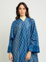 ⁦عباية واسعة إنديغو ملكي⁩ - الصورة ⁦6⁩