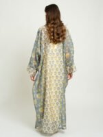 ⁦عباية واسعة عبير السماء أزرق باهت⁩ - الصورة ⁦3⁩