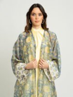 ⁦عباية واسعة عبير السماء أزرق باهت⁩ - الصورة ⁦4⁩