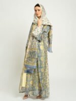 ⁦عباية واسعة عبير السماء أزرق باهت⁩ - الصورة ⁦6⁩