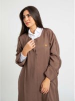 ⁦عباية عملية مقفلة صالونا - بني⁩ - الصورة ⁦3⁩