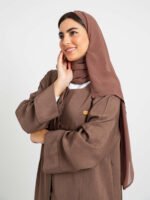 ⁦عباية عملية مقفلة صالونا - بني⁩ - الصورة ⁦7⁩