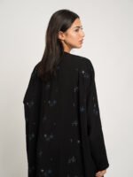 ⁦عباية نص بشت النجوم اللامعة أسود⁩ - الصورة ⁦6⁩