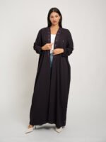 ⁦عباية نص بشت النجوم اللامعة موف⁩ - الصورة ⁦4⁩