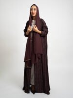 ⁦عباية نص كلوش قمر الياقوت عودي⁩ - الصورة ⁦4⁩