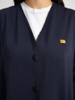 ⁦العباية التنفيذية كحلي⁩ - الصورة ⁦6⁩