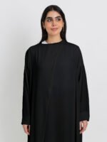 ⁦عباية العمرة لف نص كلوش أسود⁩ - الصورة ⁦8⁩