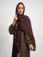 عباية نص كلوش نغم الخريف بني