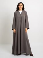⁦العباية التنفيذية رمادي⁩ - الصورة ⁦3⁩
