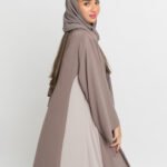 عباية برنسيس بدرجات البني