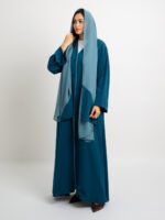 ⁦العباية التنفيذية أزرق أكوا⁩ - الصورة ⁦7⁩