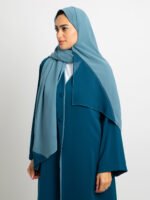 ⁦العباية التنفيذية أزرق أكوا⁩ - الصورة ⁦8⁩