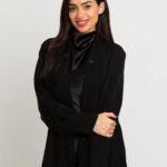 عباية نص كلوش ليالي نجد بكولة أسود