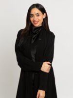 عباية نص كلوش ليالي نجد بكولة أسود