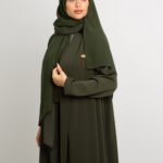 عباية نص كلوش بكولة زيتي