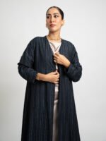 ⁦عباية نص كلوش أوج الليل كحلي⁩ - الصورة ⁦7⁩