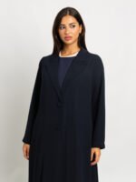 ⁦عباية نص كلوش سوت لف كحلي⁩ - الصورة ⁦5⁩