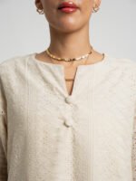 ⁦جلابية نص كلوش ركامة سكري⁩ - الصورة ⁦2⁩