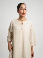 ⁦جلابية نص كلوش ركامة سكري⁩ - الصورة ⁦3⁩