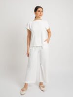 ⁦طقم خفيف أبيض⁩ - الصورة ⁦2⁩